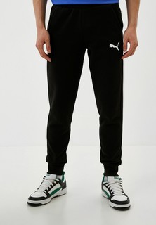 Брюки спортивные PUMA ESS Logo Pants FL cl Puma Black-Cat