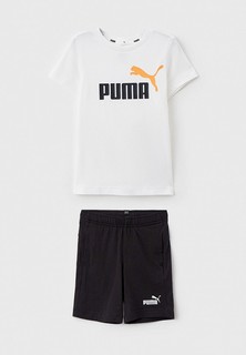 Костюм спортивный PUMA Short Jersey Set B PUMA White-puma black