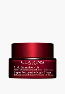 Крем для лица Clarins Multi-Intensive ночной, с эффектом лифтинга для любого типа кожи