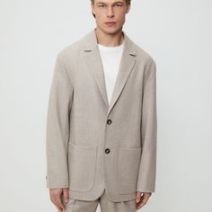 Пиджак из шерсти и кашемира 12 STOREEZ