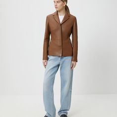 Жакет Grain из фактурной кожи 12 STOREEZ