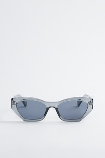очки солнцезащитные женские Очки солнцезащитные многогранные в серой оправе Befree