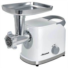 Мясорубка электрическая Аксинья, КС-2004, 3000 Вт, реверс, 3 кг/мин, пластик, 2 насадки, с отсеком для хранения насадок, нет