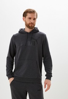 Худи PUMA ESS Big Logo Hoodie TR Dark Gray Heather