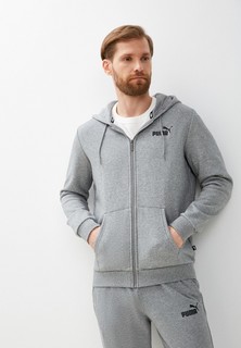 Толстовка PUMA ESS Small Logo FZ Hoodie FL Medium Gray