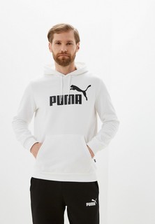 Худи PUMA с начесом ESS Big Logo Hoodie FL Puma White