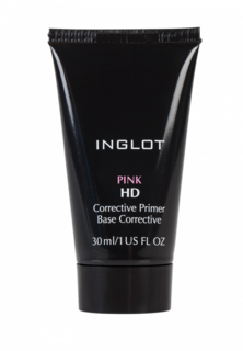 Праймер для лица Inglot HD corrective primer pink, 30 мл