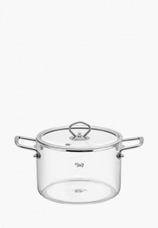 Кастрюля и крышка Elan Gallery 3,5 л Crystal glass