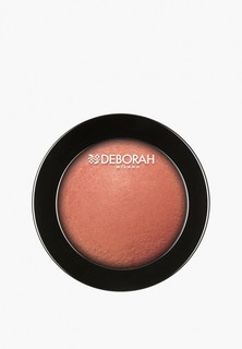 Румяна Deborah HI-TECH BLUSH, с мини-Кистью, тон 63 Абрикосовый, 4 г