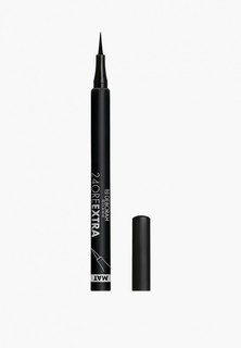 Подводка для глаз Deborah матовая, EYELINER PEN 24ORE EXTRA MAT, тон черный, 1.5 г