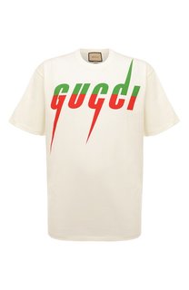 Хлопковая футболка Gucci