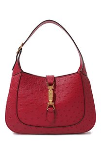 Сумка Jackie 1961 small из кожи страуса Gucci