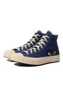 Текстильные кеды Comme des Garcons Play x Converse Comme des Garcons Play