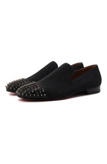 Текстильные лоферы Spooky Christian Louboutin