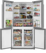 Холодильник со встроенным вакуумматором Jackys JR FI526V нерж. сталь Jacky's