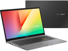 Ноутбук ASUS VivoBook S15 S533EA-BQ330 Black 90NB0SF3-M06140 (Intel Core i5-1135G7 2.4 Ghz/16384Mb/512Gb SSD/Intel Iris Xe Graphics/Wi-Fi/Bluetooth/Cam/15.6/1920x1080/no OS)