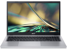 Ноутбук Acer Aspire A315-24P-R2B8 Silver NX.KDEER.00D (AMD Ryzen 5 7520U 2.8 Ghz/8192Mb/256Gb SSD/AMD Radeon Graphics/Wi-Fi/Bluetooth/Cam/15.6/1920x1080/Windows 11)