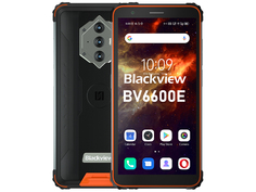 Сотовый телефон Blackview BV6600E 4/32Gb Black-Orange