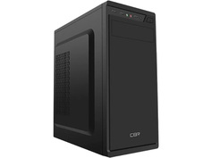 Корпус Cbr PCC-ATX-J02-450W2 Корпус ATX Miditower J02, c БП PSU-ATX450-08EC 450W 80mm , 2 USB 2.0, HD Audio+Mic, кабель питания 1.2м, Black