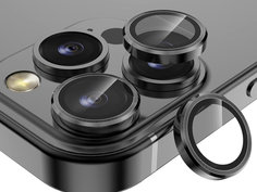 Защитное стекло Activ для камеры APPLE iPhone 14 Pro / iPhone 14 Pro Max Black 214665