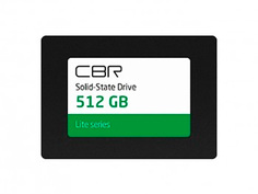 Твердотельный накопитель CBR Lite 512Gb SSD-512GB-2.5-LT22