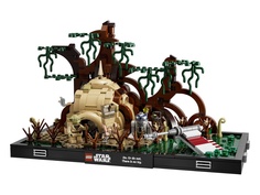 Конструктор Lego Star Wars Диорама Джедайские тренировки на Дагобе 1000 дет. 75330