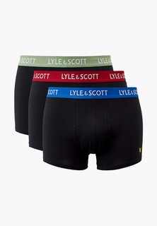 Трусы 3 шт. Lyle & Scott BARCLAY 3 Pack Basic Core Trunks