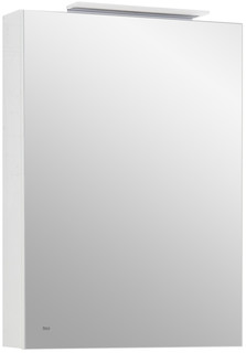 Зеркальный шкаф 50x70 см белый глянец R Roca Oleta A857644806
