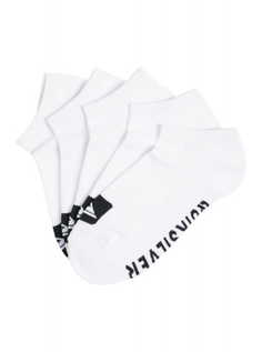 Короткие Носки Quiksilver 5 Pack (5 Пар) White