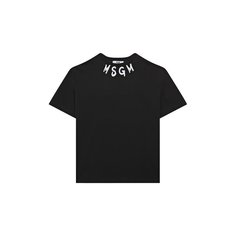 Хлопковая футболка MSGM kids