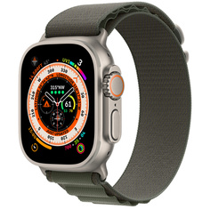 Apple Watch Ultra GPS + Cellular 49mm (ремешок Alpine Loop зеленый, IP6X)