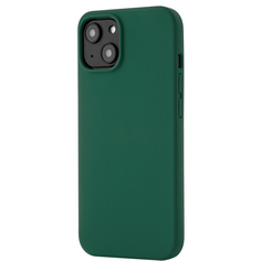Чехол-накладка uBear Touch Mag Case для iPhone 14, силикон, зеленый