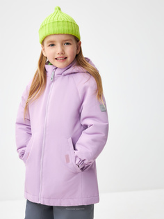 Демисезонная куртка для девочек (фиолетовый, 110) Sela