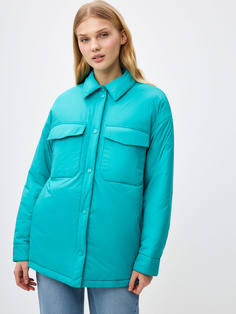 Базовая куртка-рубашка (зеленый, XL) Sela