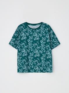 Хлопковая пижама (зеленый, XL) Sela