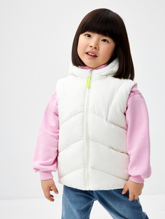 жилет для девочек (белый, 110) Sela