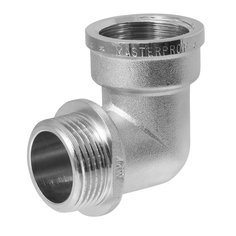 Уголок 3/4", Г-Ш, латунь, индивидуальная упаковка, MasterProf, ИС.072250