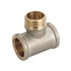 Тройник 3/4", Г-Ш-Г, латунь, Frap, F330.0505