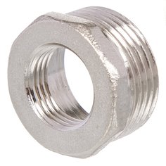 Футорка 1"1/2х2", Г-Ш, никель, РосТурПласт, 31607