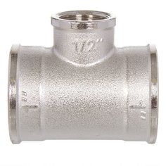 Тройник 1"х3/4"х1", Г-Г-Г, индивидуальная упаковка, РосТурПласт, 34923