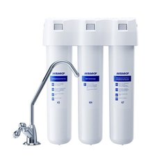 Фильтр для воды Аквафор, Кристалл Н, для холодной воды, система под мойку, 3 ступ, 6000 л, И5963