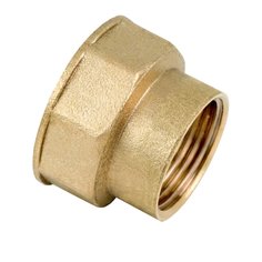 Муфта 1"х1" 1/4, латунь, РосТурПласт, 36912