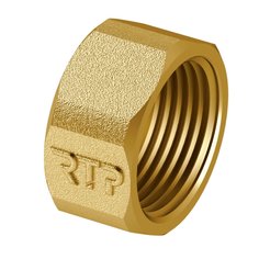Заглушка 1" 1/2, Г, латунь, РосТурПласт, 36534