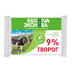 Творог ЭкоНива 9% 180 г