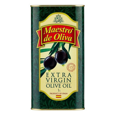 Масло оливковое Maestro de Oliva Extra Virgin нерафинированное, 1 л