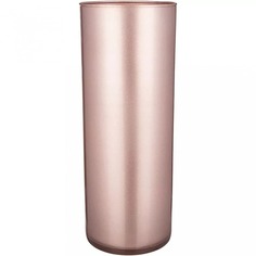 Ваза-цилиндр Franco Sparkle rosa 15х40 см