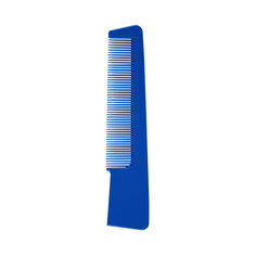 Гребень для волос Lei пластиковый 015, синий, 130х30 мм