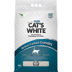Наполнитель Cats White Active Carbon Granules 10 л