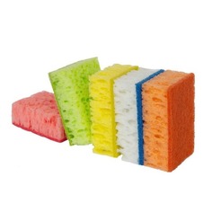 Губка бытовая Прайд 5шт Lys royal 10,5х6,5х3,5