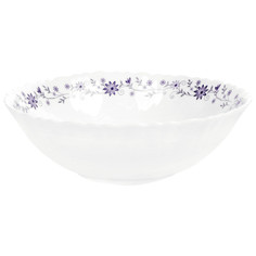 Салатники, миски миска HOME COLLECTION Viola 18см 0,7л стеклокерамика